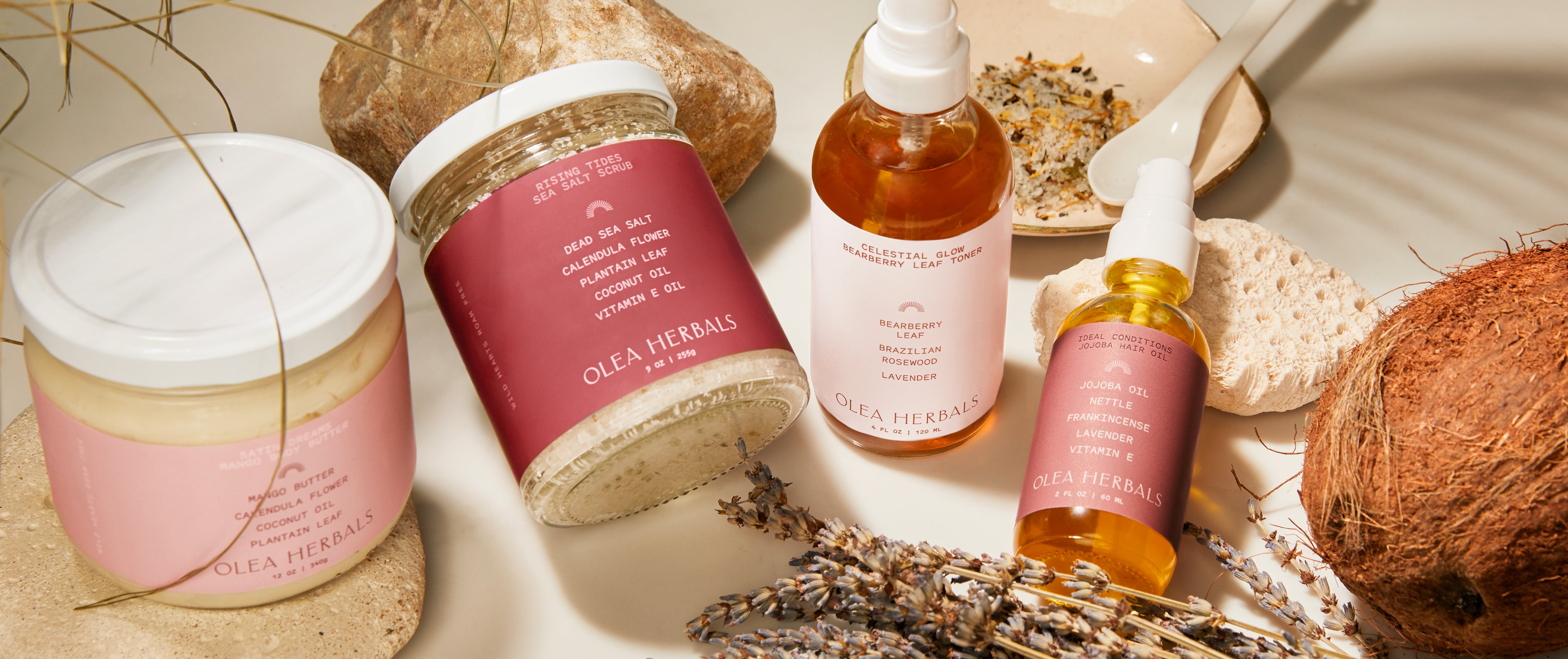 Olea Herbals Shop Nontoxic, botanical hair & skincare