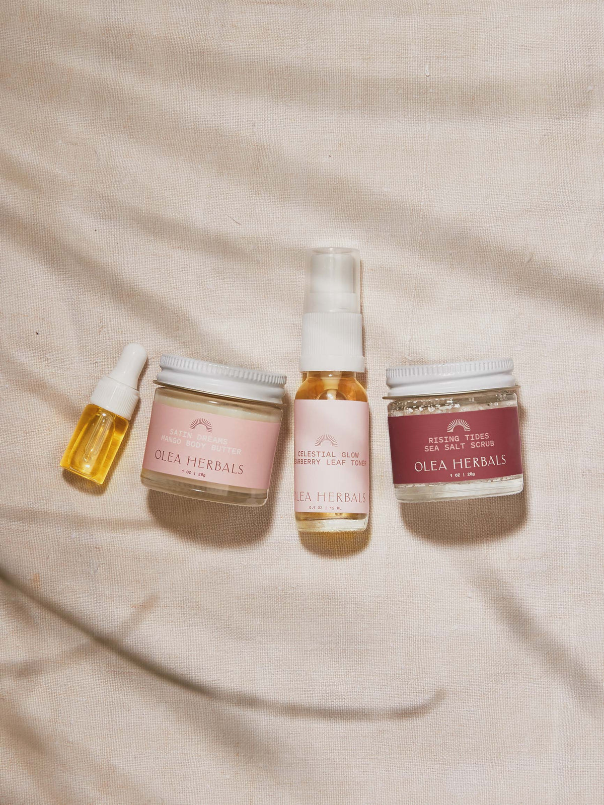 Body Scrub & Body Butter Travel Size Olea Herbals